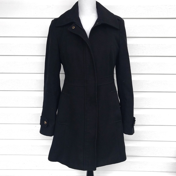 •ESPRIT• EUC Chic Tailored Fit Blended Wool Coat - Picture 2 of 8
